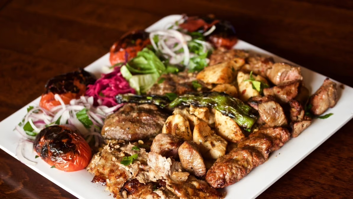 Mixed grill platter